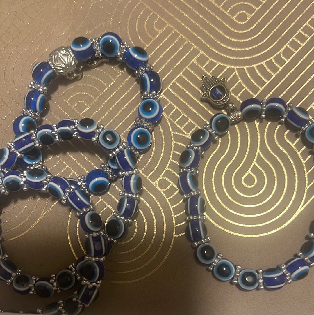 Evil eye bracelet