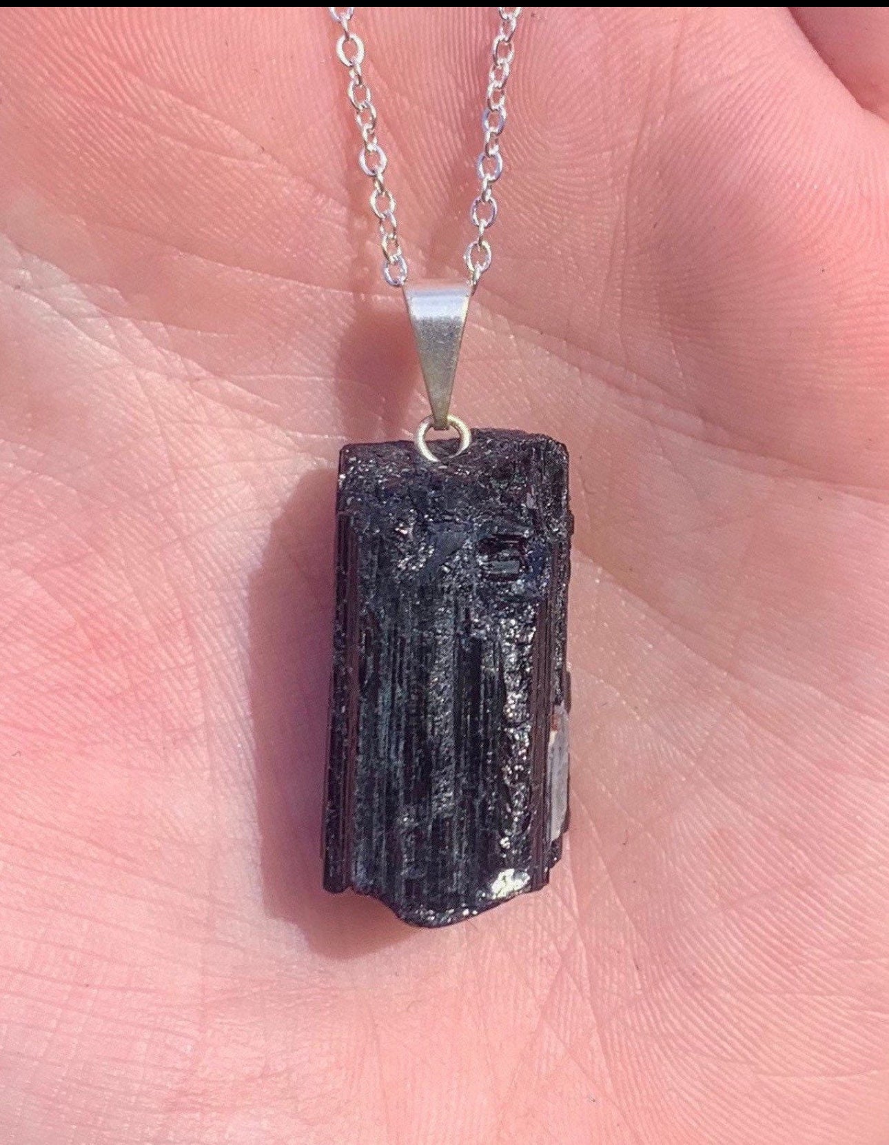 Tourmaline rock( necklace)
