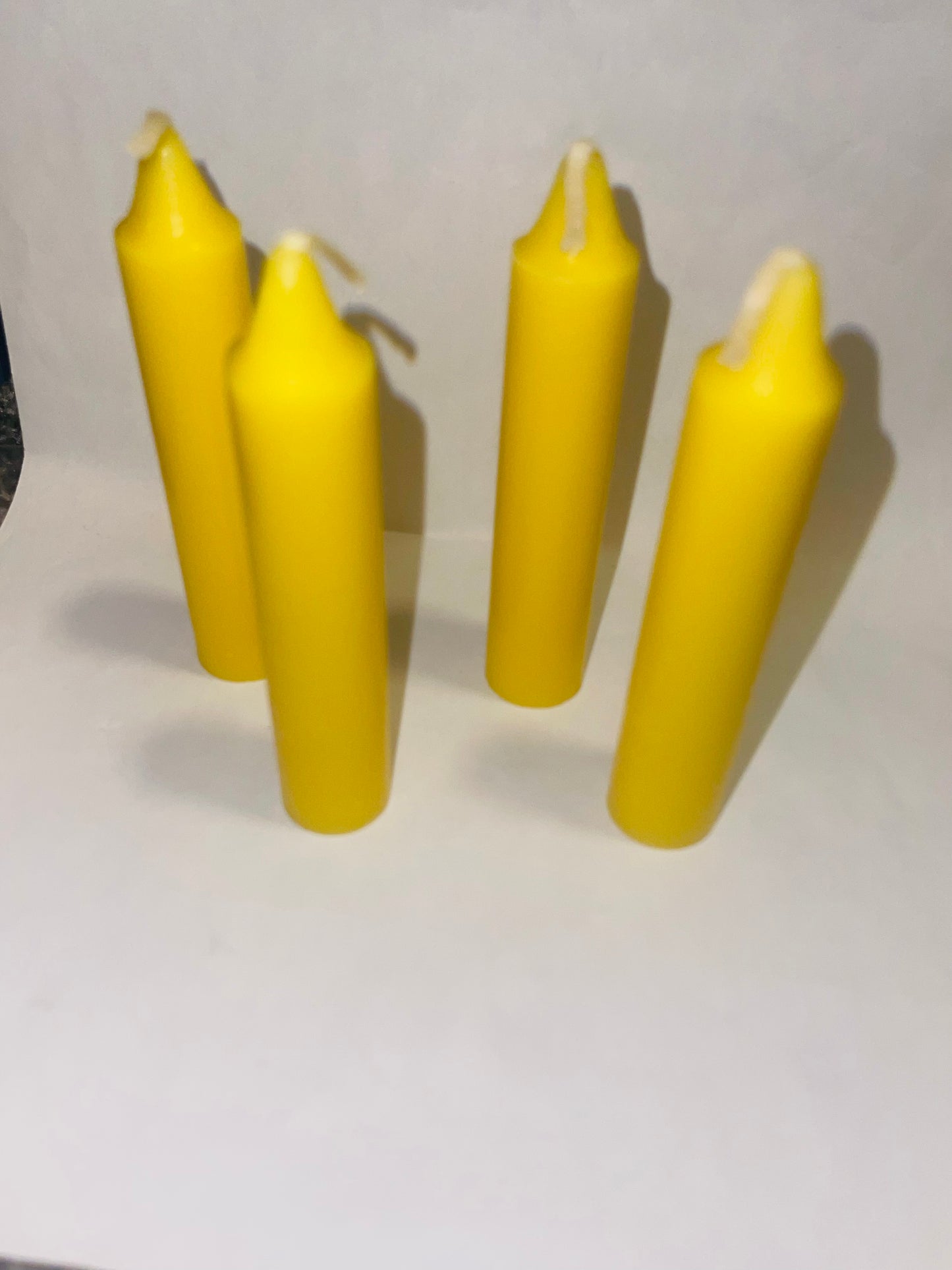 Yellow candle