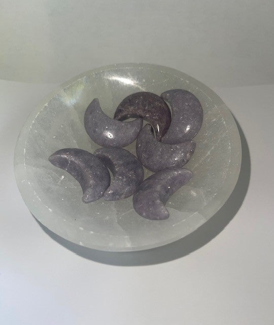 dark amethys carved halfmoon