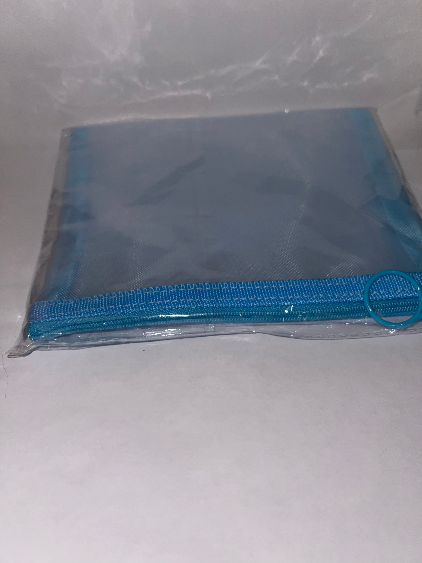 Small blue beauty bag