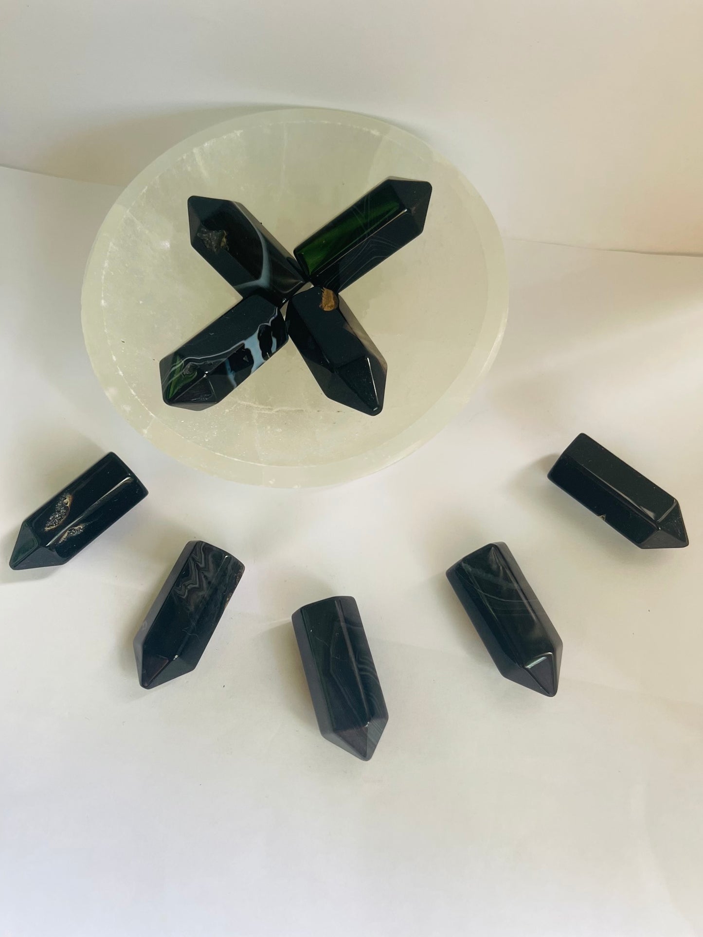 Black obsidian towers mini