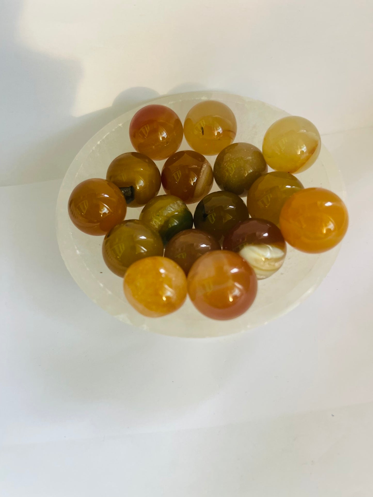 Yellow fruits spheres