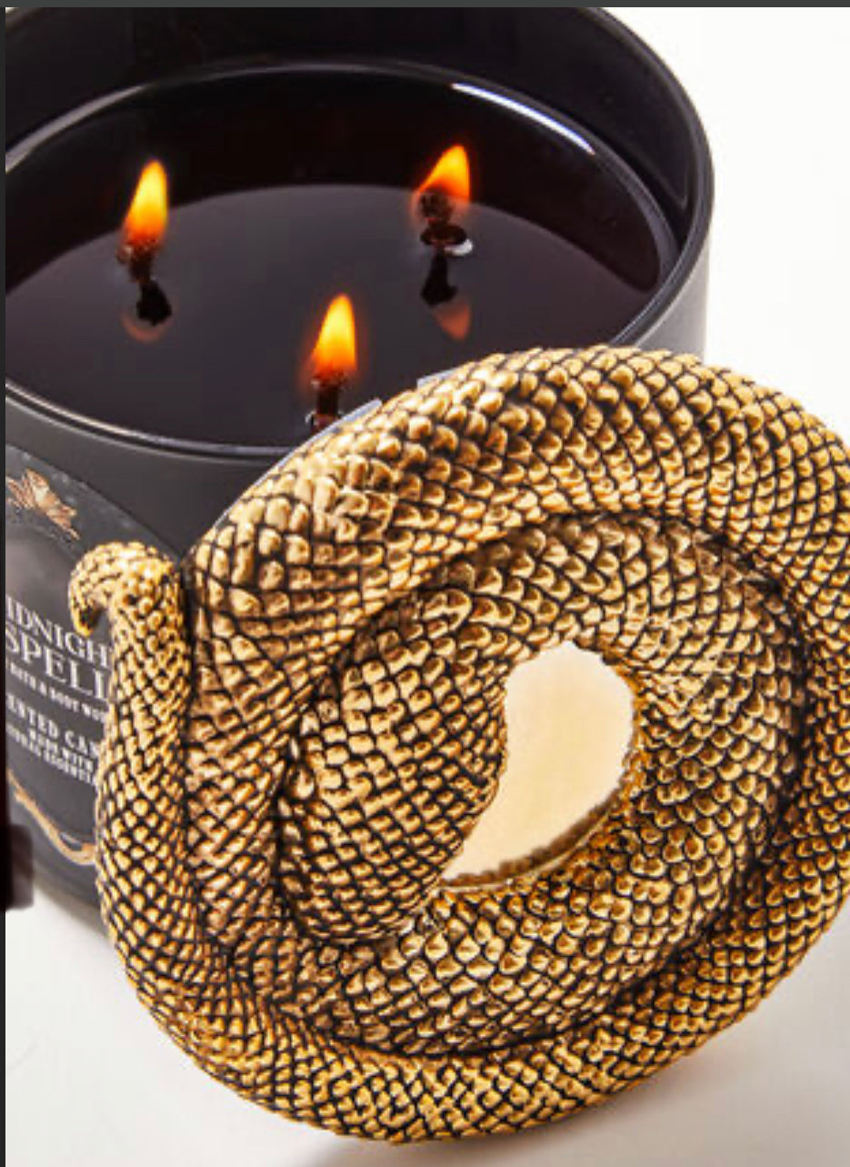 Midnight spell candle scented