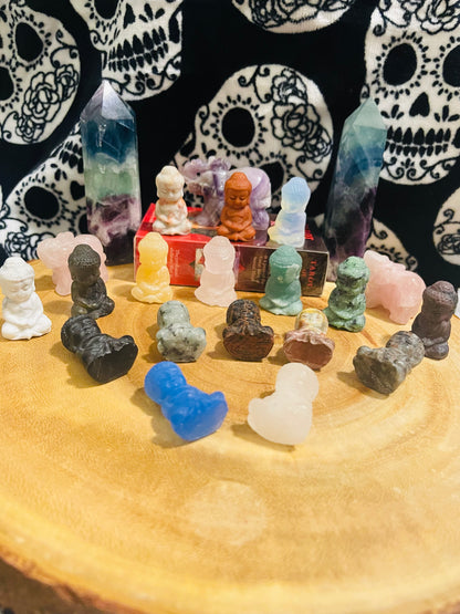 Flourite buddah