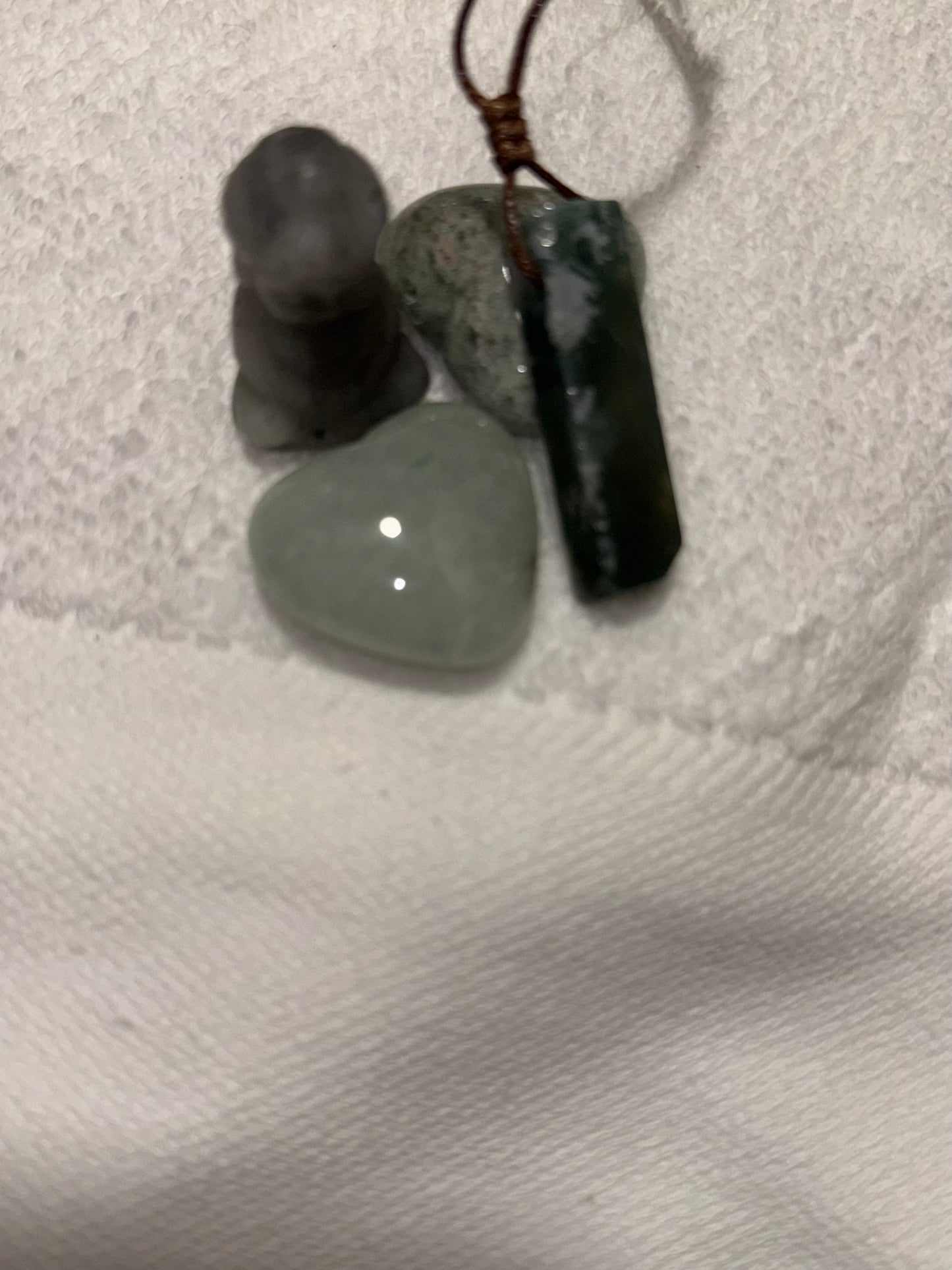 Carved necklaces take w/you