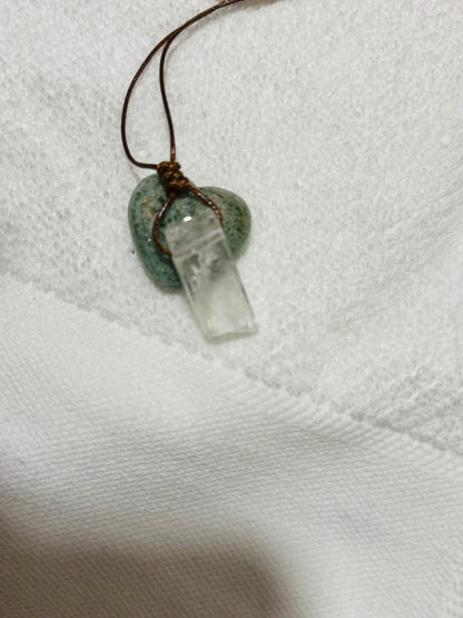 Carved necklaces take w/you