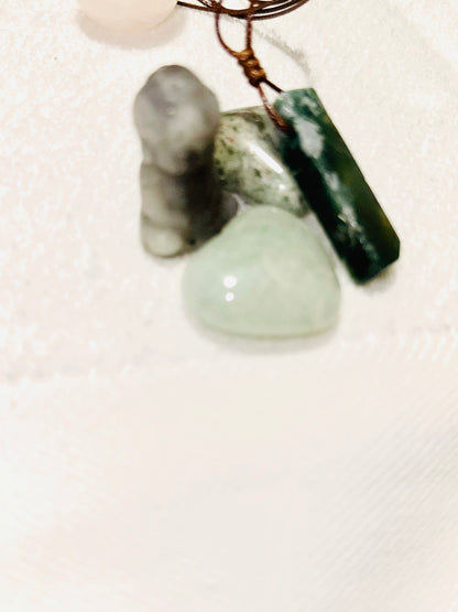 Carved necklaces take w/you