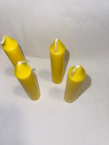 Yellow candle