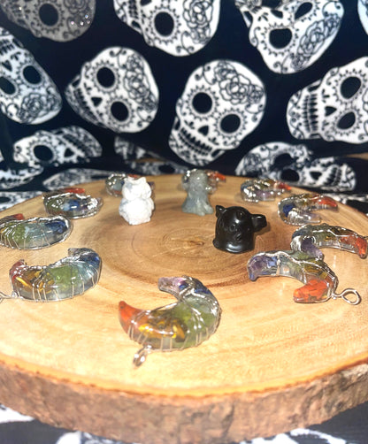 Chakras half moon