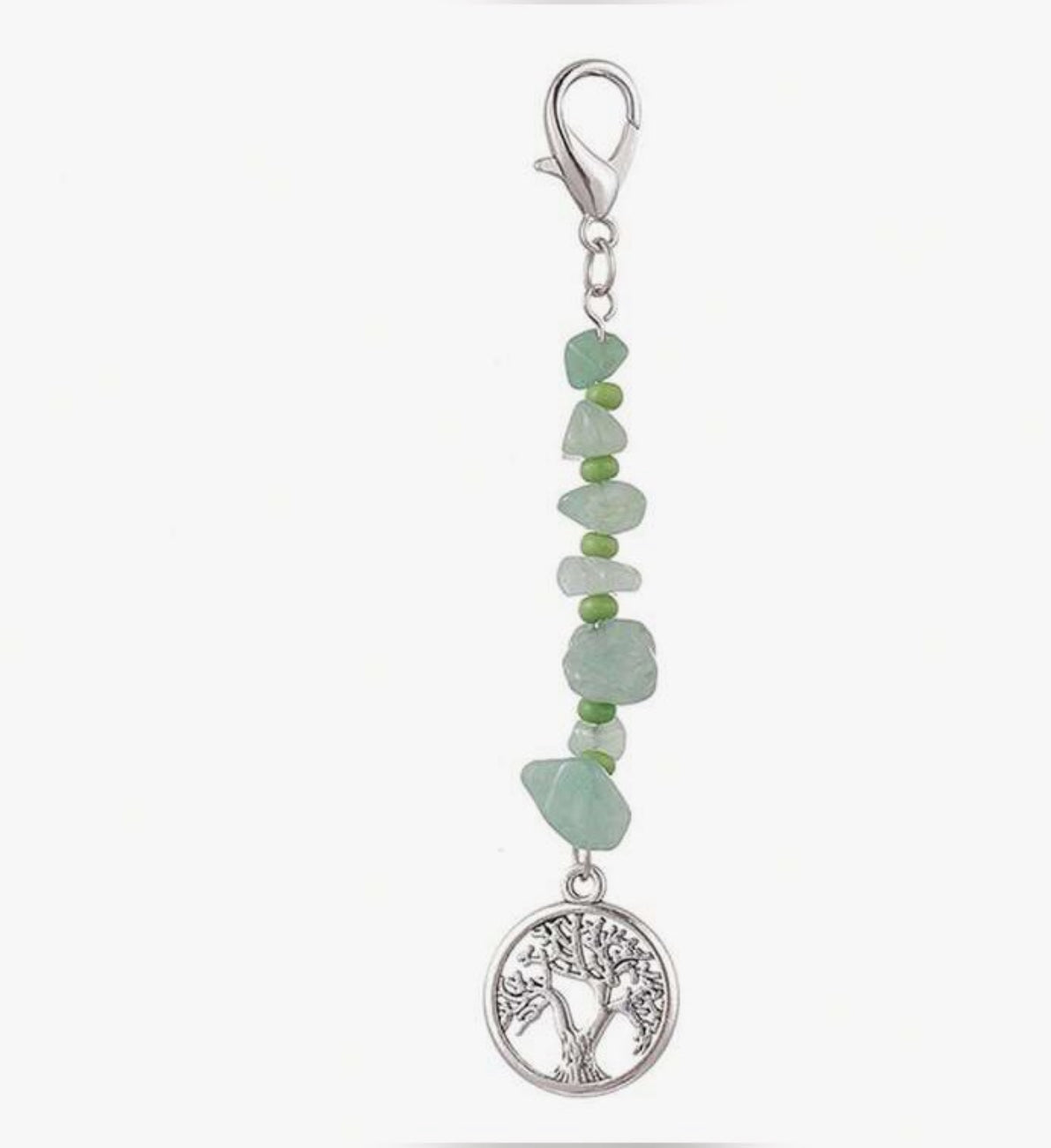 Gravel rice keychain pendant