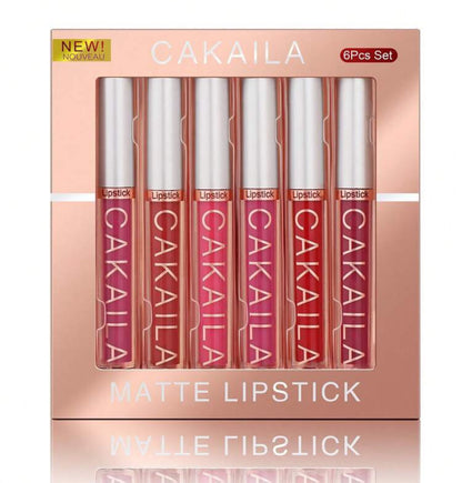Matte color lip gloss