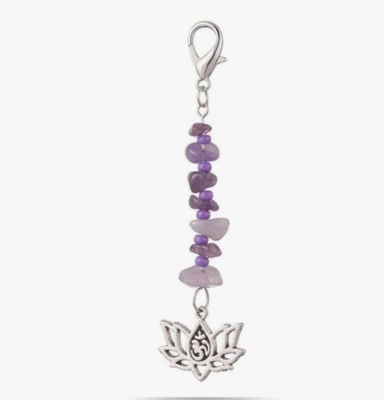 Gravel rice keychain pendant
