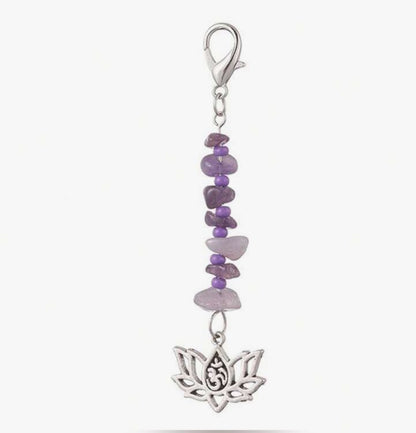 Gravel rice keychain pendant