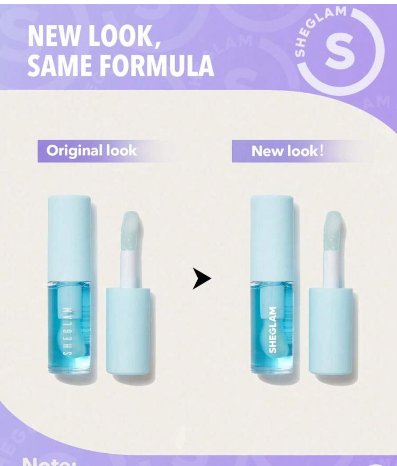 Lip gloss shiny