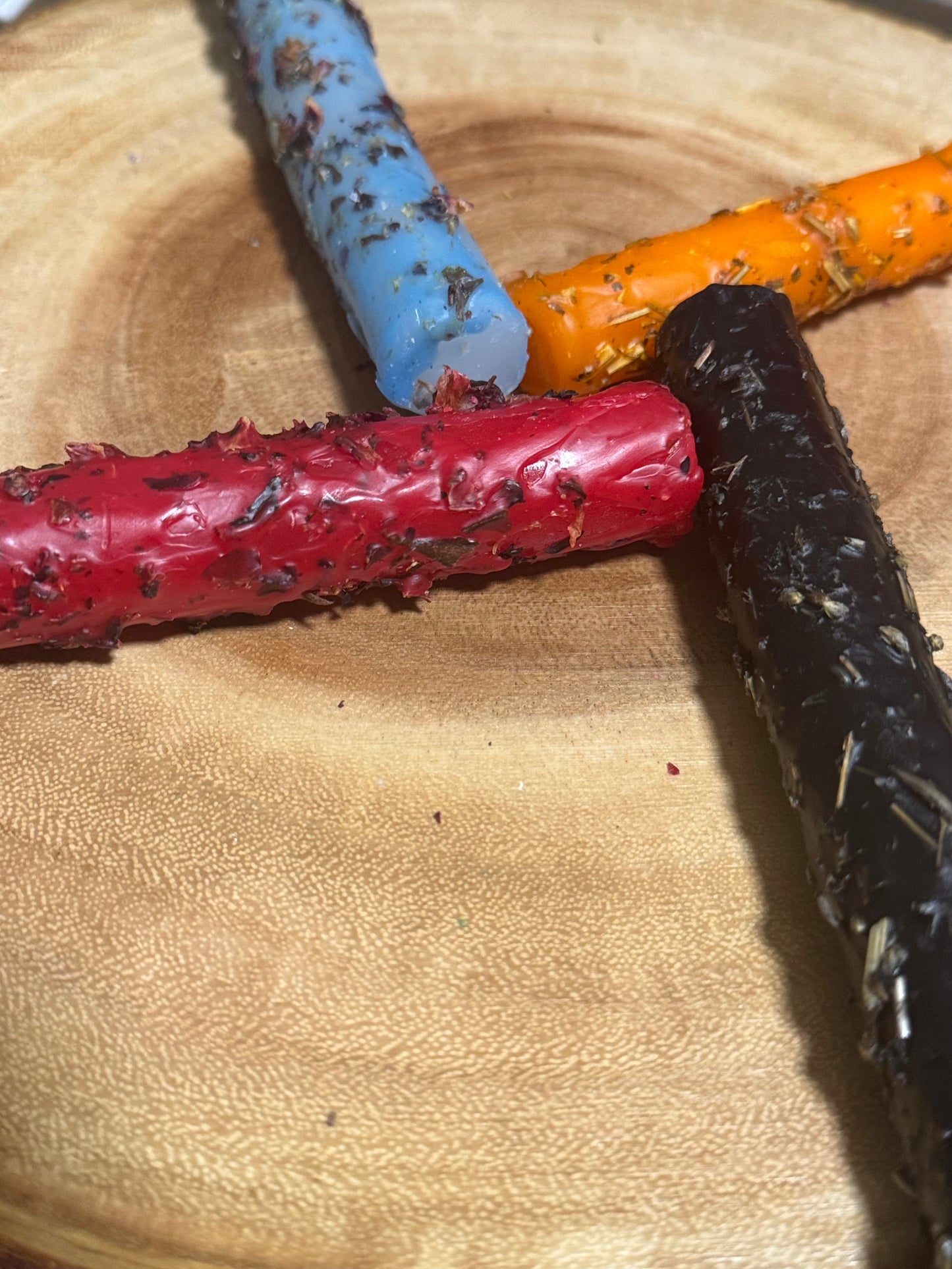 Candles prepared