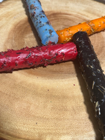 Candles prepared