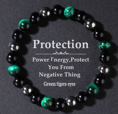 Shiny protection bracelet