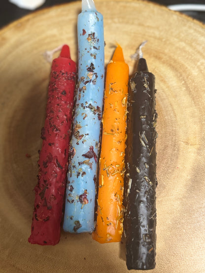 Candles prepared