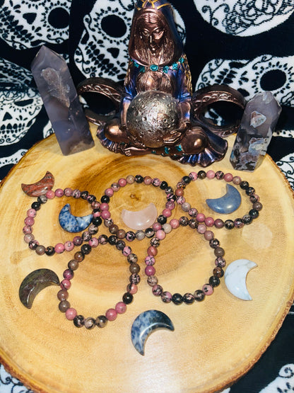 Pink rhodonite