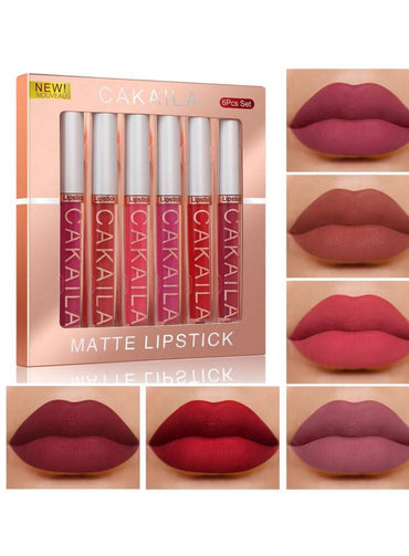 Matte color lip gloss