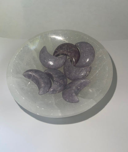 dark amethys carved halfmoon