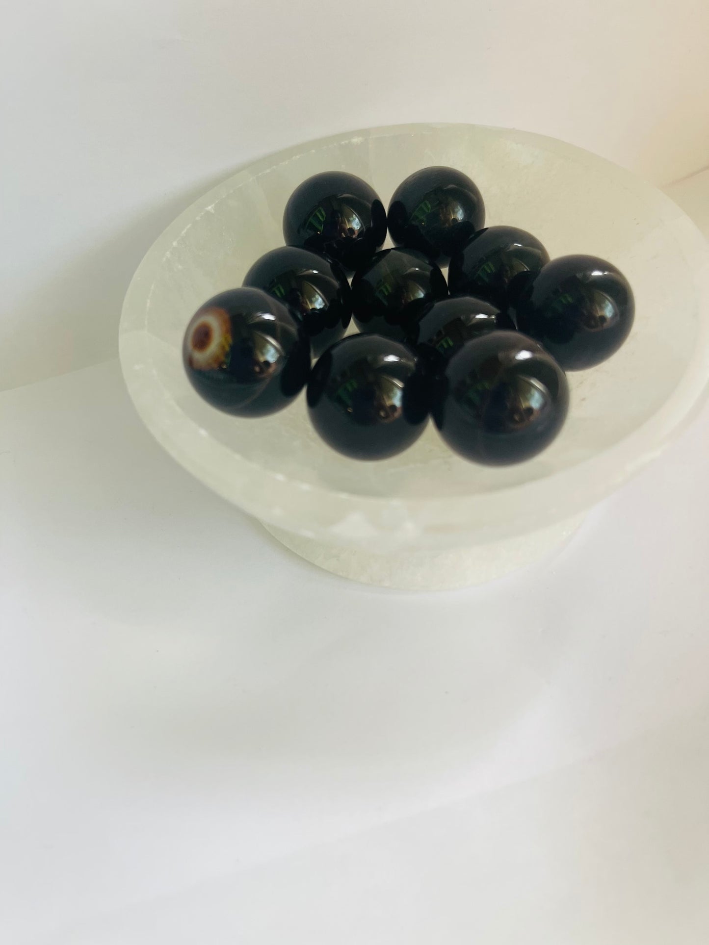 Black eye sphere