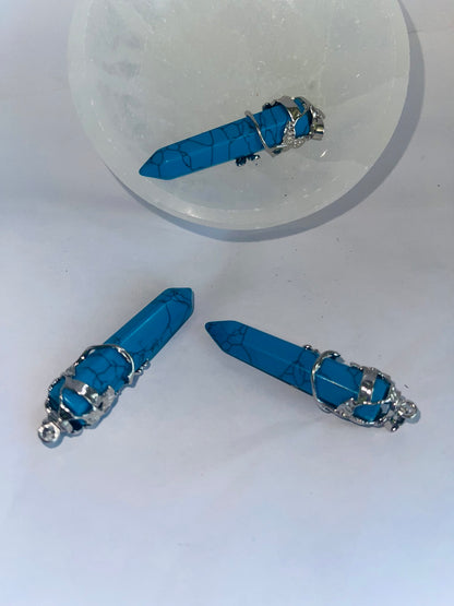 Turquoise blue pendant