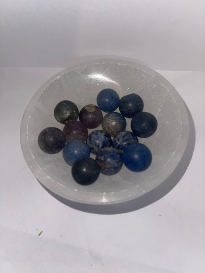 Mini blue spheres mix