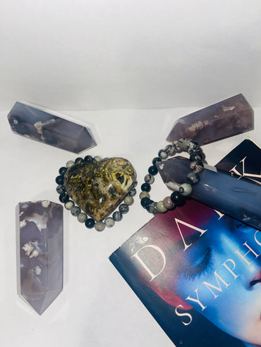 Flower agate towers