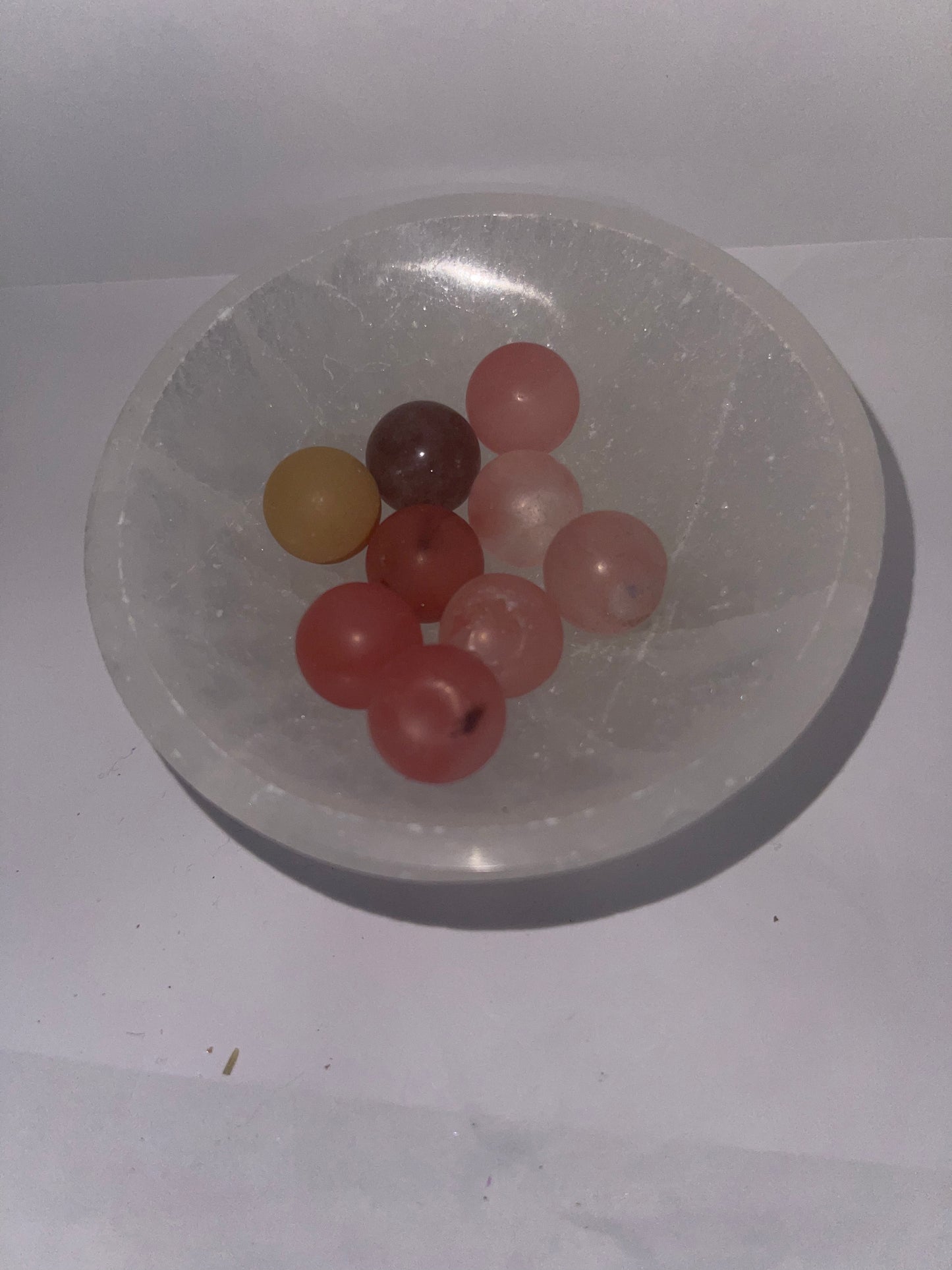 Lucky pink mini spheres