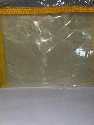Yellow make up Bag ( Big)