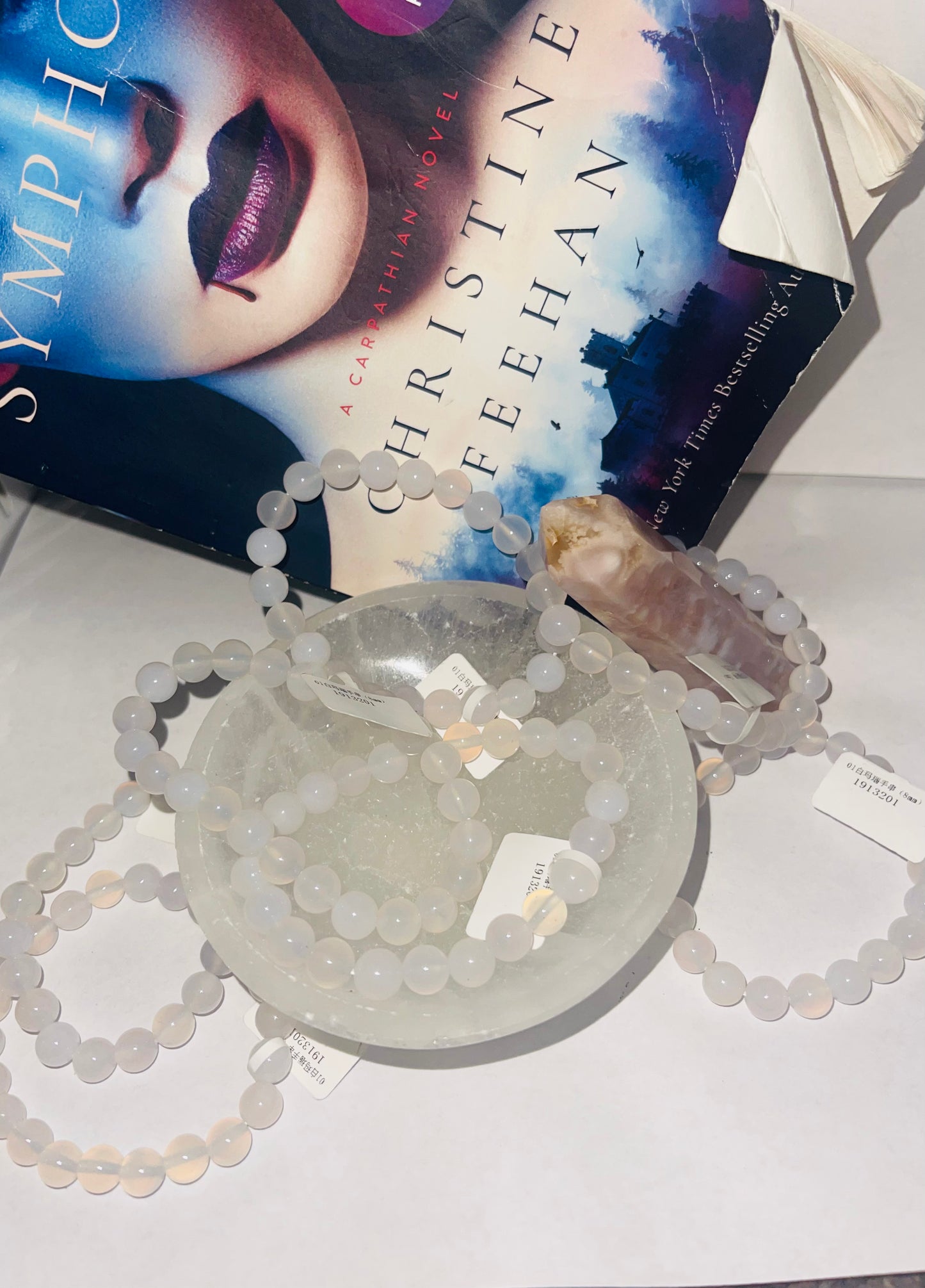 white Chalcedony Bracelet