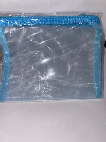 Small blue beauty bag