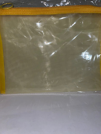 Yellow make up Bag ( Big)