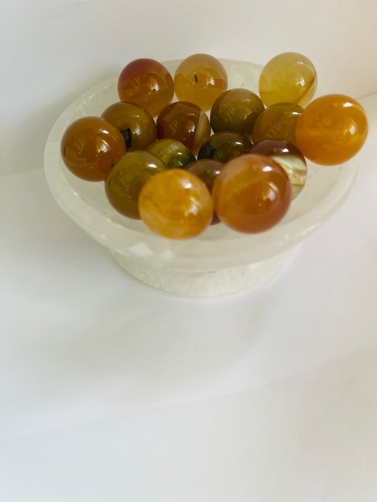 Yellow fruits spheres