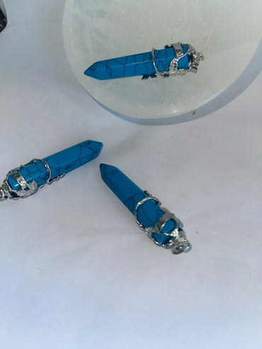 Turquoise blue pendant