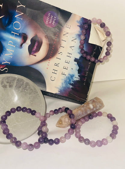 Purple Lepidoplite bracelet