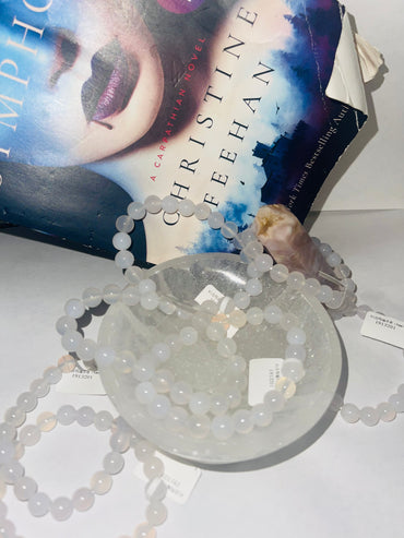 white Chalcedony Bracelet